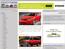 Tablet Screenshot of cocheschevrolet.com